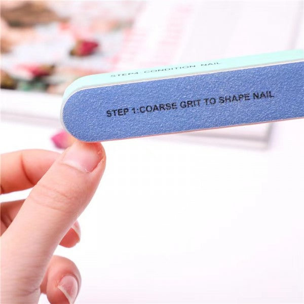 Six Sided Nail File Buffer Manicure Beauty Nail Repair Tool