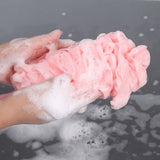 Long Handle Strong Back Rubbing Bath Brush - Pink - Shop N Save