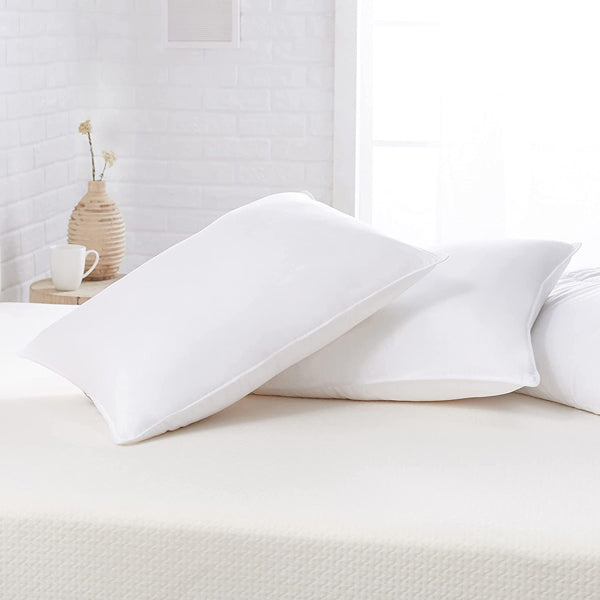 Soft Comfortable Well Sleep Standard Size Bed Pillow - White