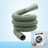 Universal Washing Machine Hose Drain Pipe 2 Meter - Gray