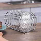 Stainless Steel Kitchen Utensil Chopstick Spoons Holder Rack
