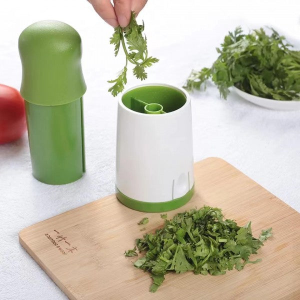 Fruit and Vegetable Spice Manual Herb Grinder - White Green