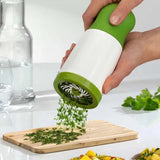 Fruit and Vegetable Spice Manual Herb Grinder - White Green