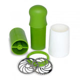 Fruit and Vegetable Spice Manual Herb Grinder - White Green