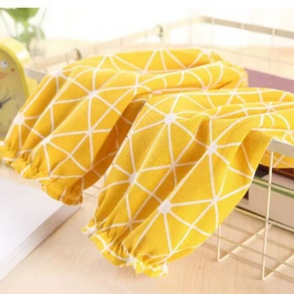 Stain Resistant Cotton Arm Protector Kitchen Sleeves