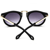 Kids Stylish Cat Eye Shades Sunglasses For Children - Black