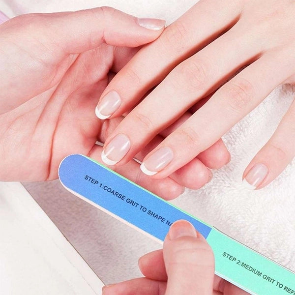 Six Sided Nail File Buffer Manicure Beauty Nail Repair Tool