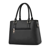 Ladies Floral Decoration Hight Fashion Handbag - Pink