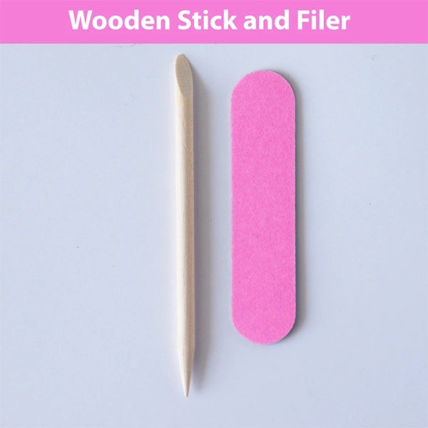 Professional Fake Nails Applicator Cleaning Care Kit