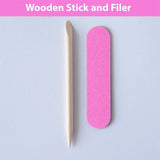 Professional Fake Nails Applicator Cleaning Care Kit