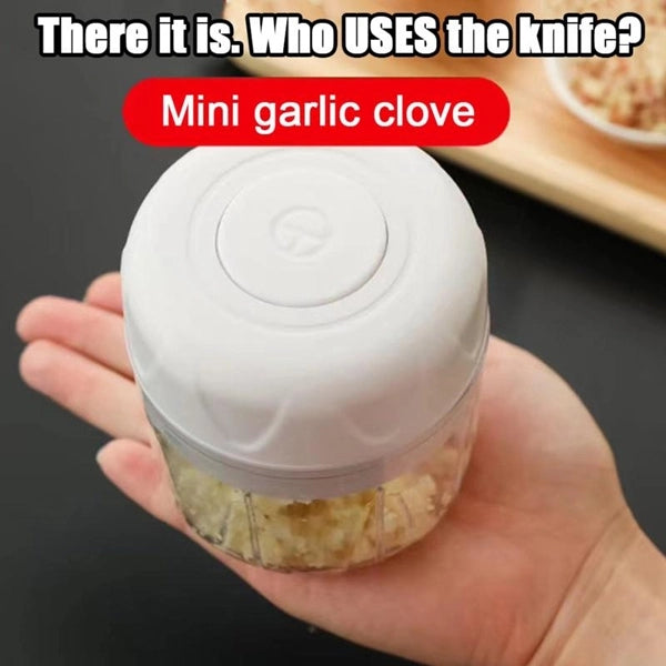 Cordless Usb Rechargeable Electric Mini Grinder - White - Shop N Save