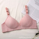 Middle-Aged And Elderly Mothers Bra Large Size Thin Section Without Steel Ring Full Cup