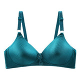 Middle-Aged And Elderly Mothers Bra Large Size Thin Section Without Steel Ring Full Cup
