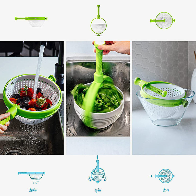 After Wash Fruit and Vegetable Dryer Spinner Basket