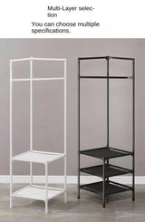 4 Tier Metal Wardrobe Hanging Corner Rack