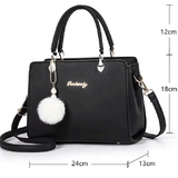 Ladies Heart Decoration High Class Handbag - Pink - Shop N Save